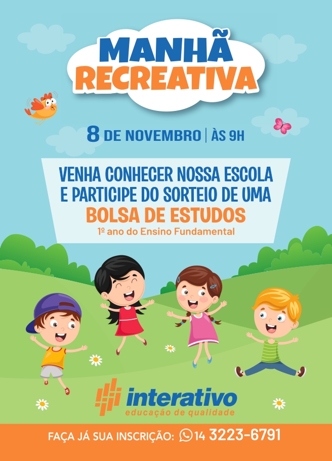 Colégio Interativo Manhã Recreativa Flyer 10,5x14,8cm (2) page 0001